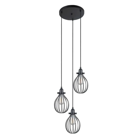 Lampa loft wisząca LESTO MDM-2676/3 ABK - Italux